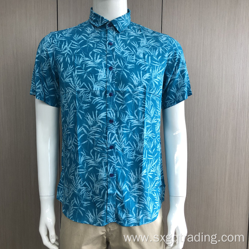 Soft viscosa short sleeve shirt